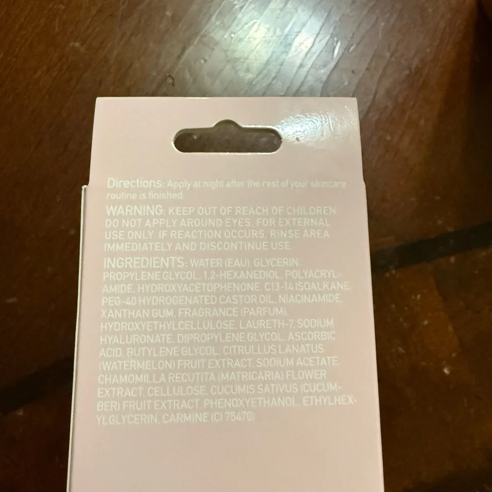 Glow Up Night Moisturizer - Pink